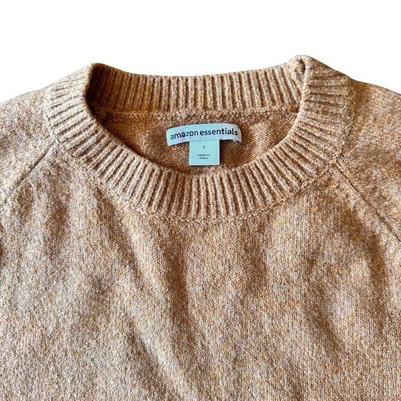 Amazon Crewneck Sweater – Orange/Tan – Size Small – EUC - Picture 5 of 9